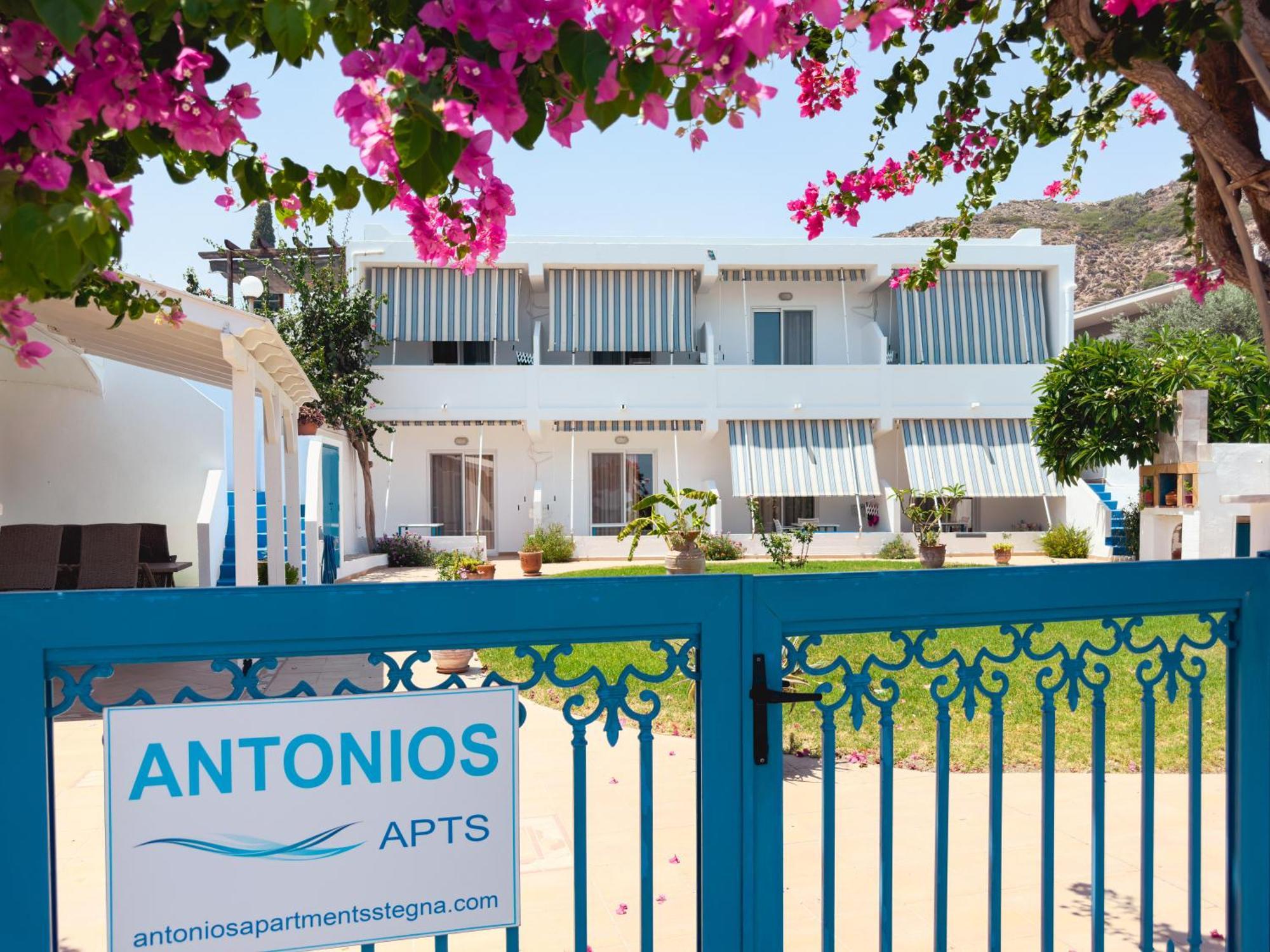 Antonios Apartments Stegna Арханґелос Екстер'єр фото